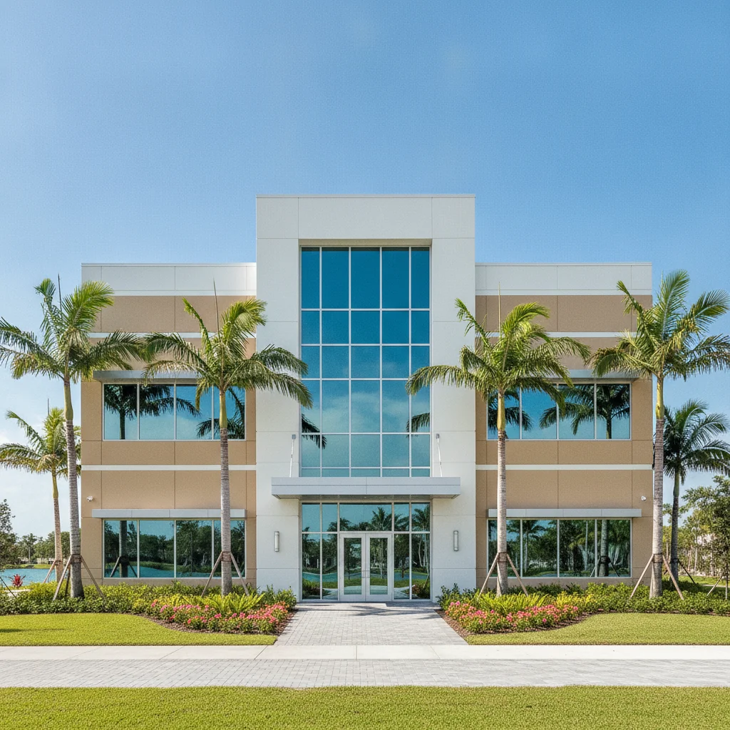 Red Spade Repairs commercial building project in South Florida