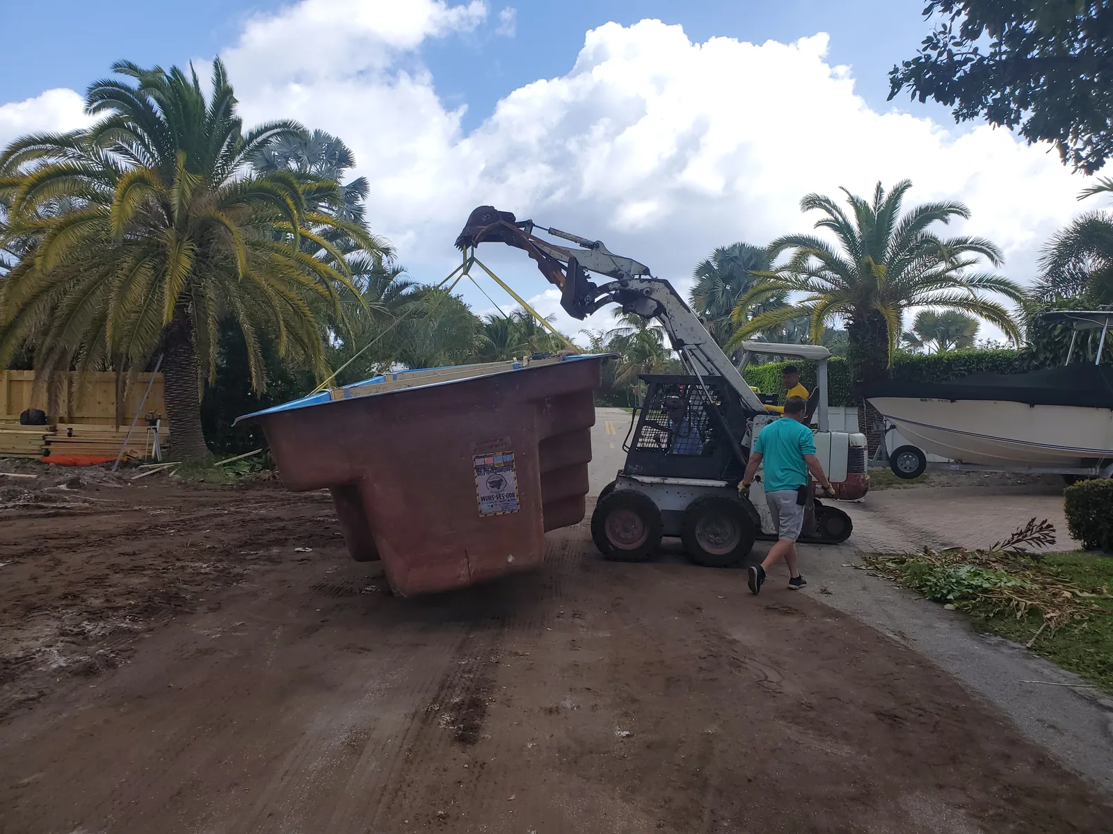 Fiberglass Pools project 4 by Red Spade Repairs in South Florida