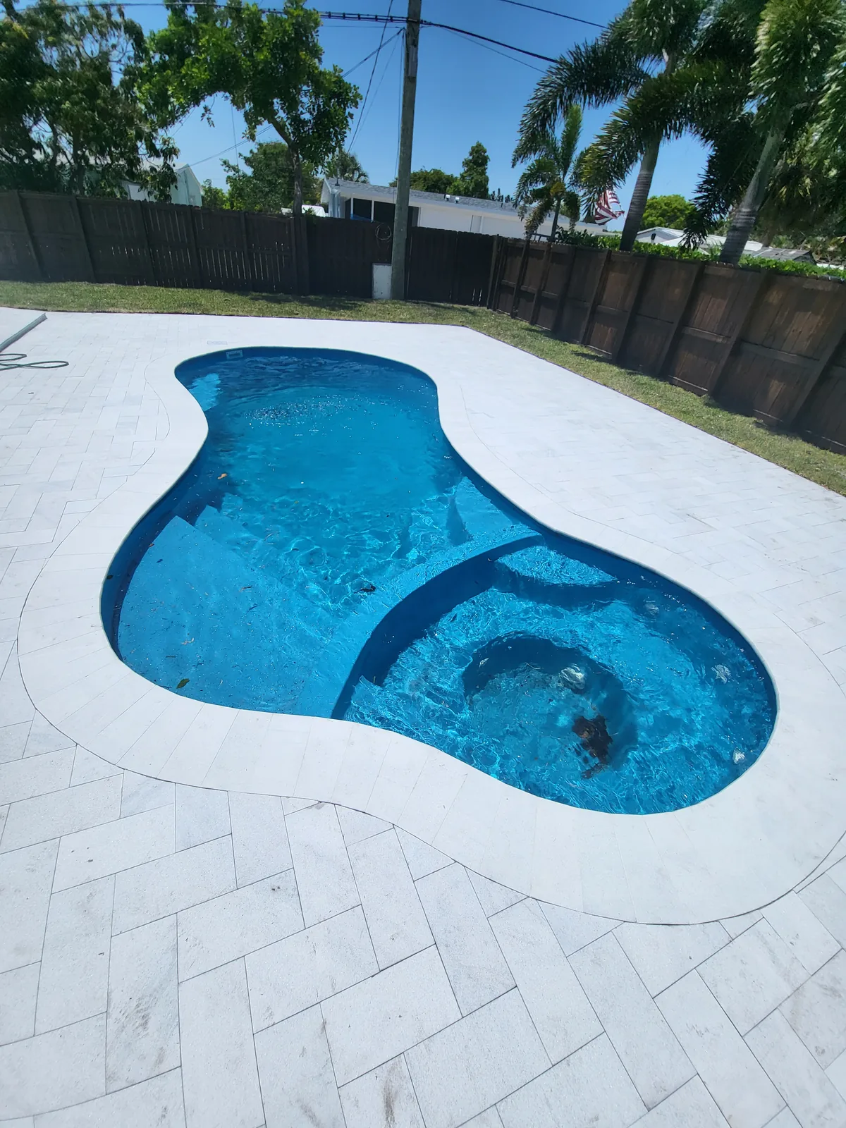Fiberglass Pools project 5 by Red Spade Repairs in South Florida