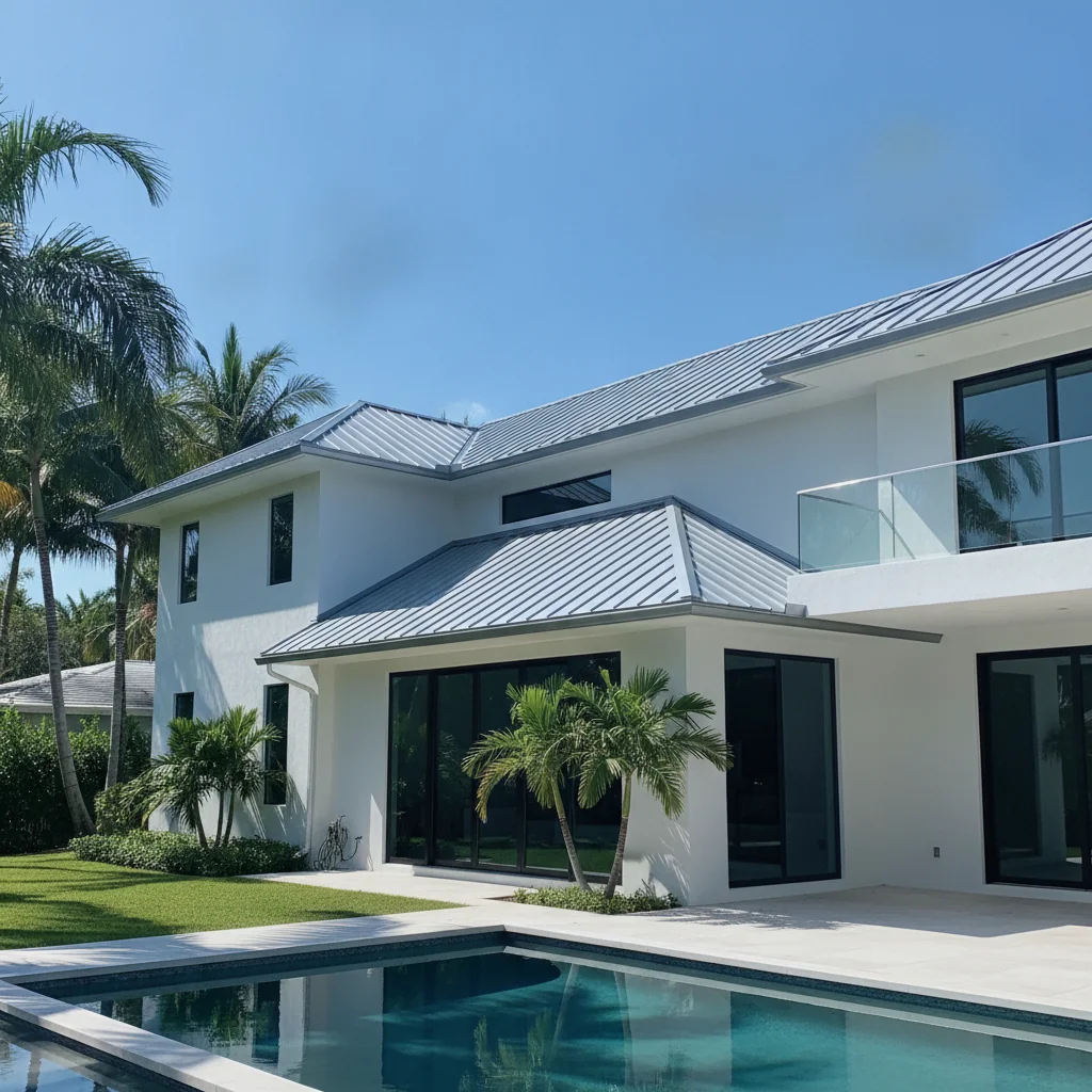 Roofing project in South Florida