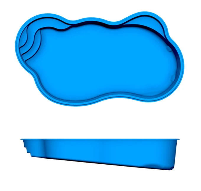 Rio San Juan fiberglass pool shape